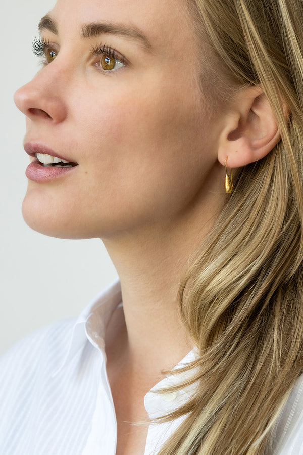 Oorhaken met druppels