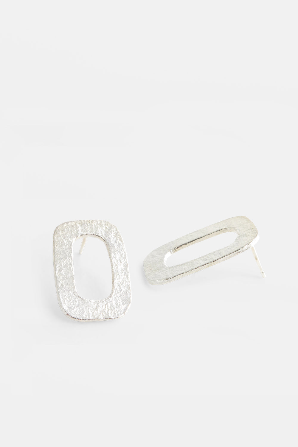 Oorbellen Paper rectangles small