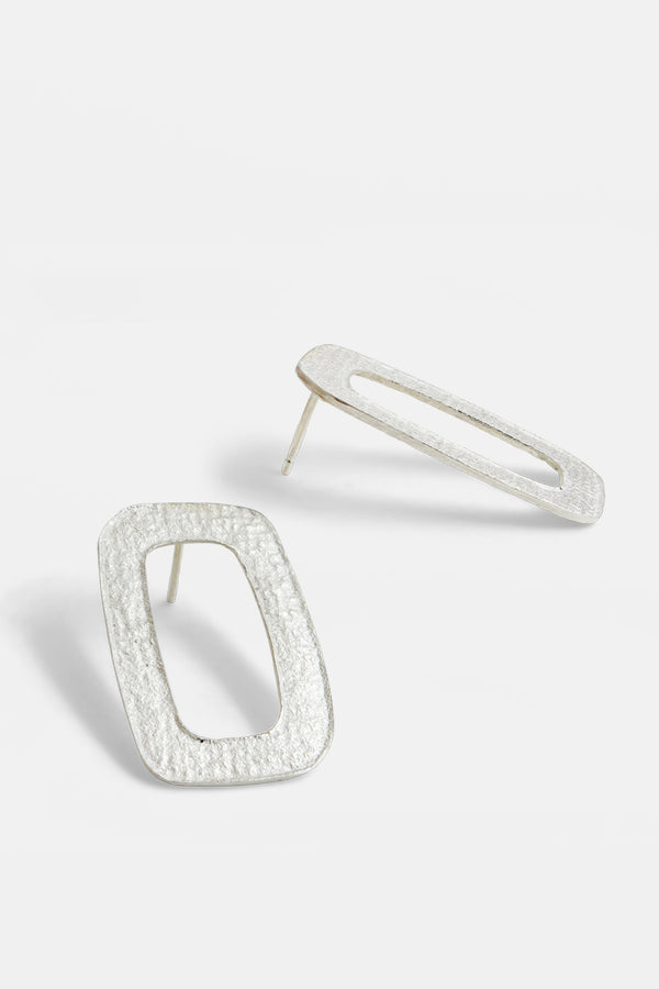 Oorbellen Paper Rectangles Medium