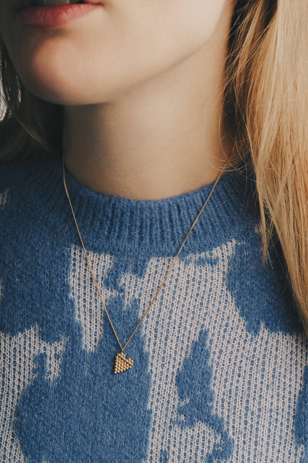 Dotted Heart Line