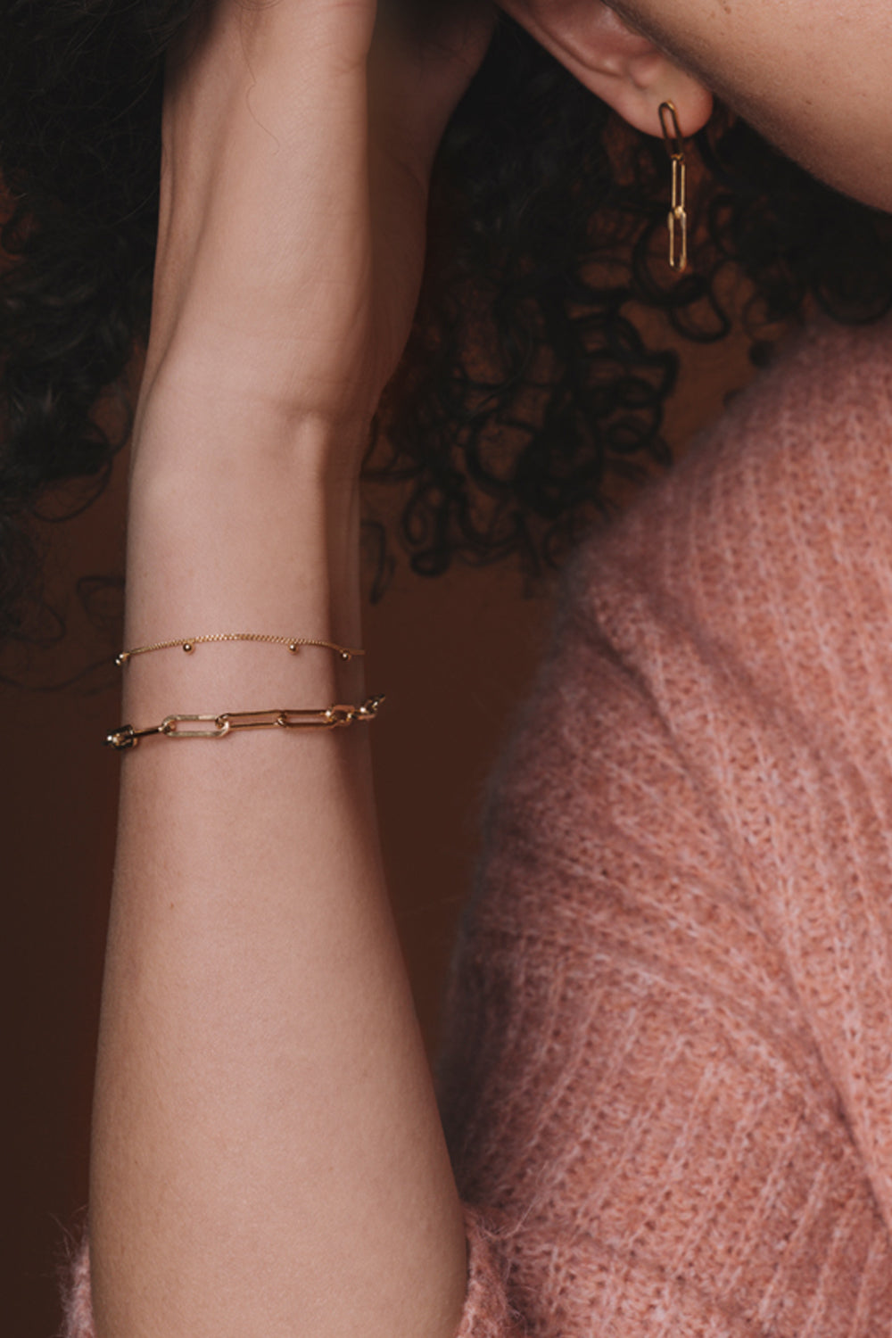Middelgrote schakelarmband
