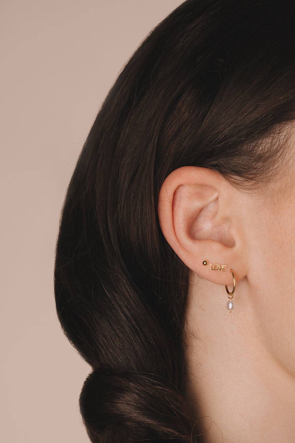 Tiny clearance ball earrings