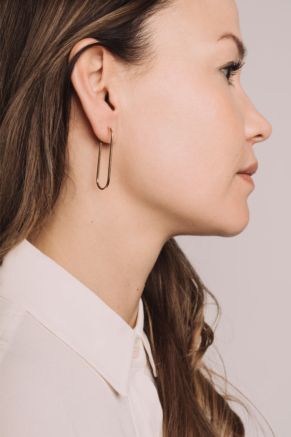 XL U-shape earrings