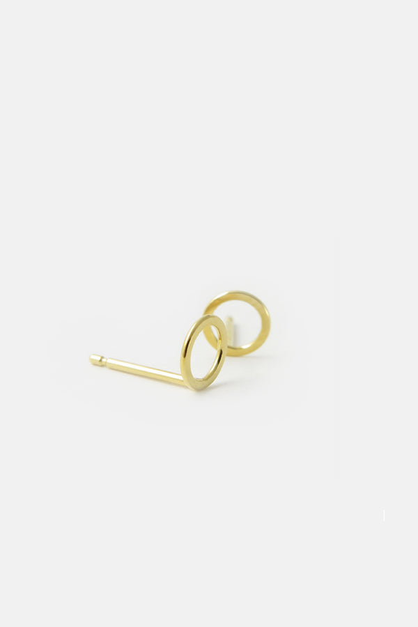 Small circle oorbellen