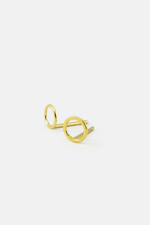 Small circle oorbellen